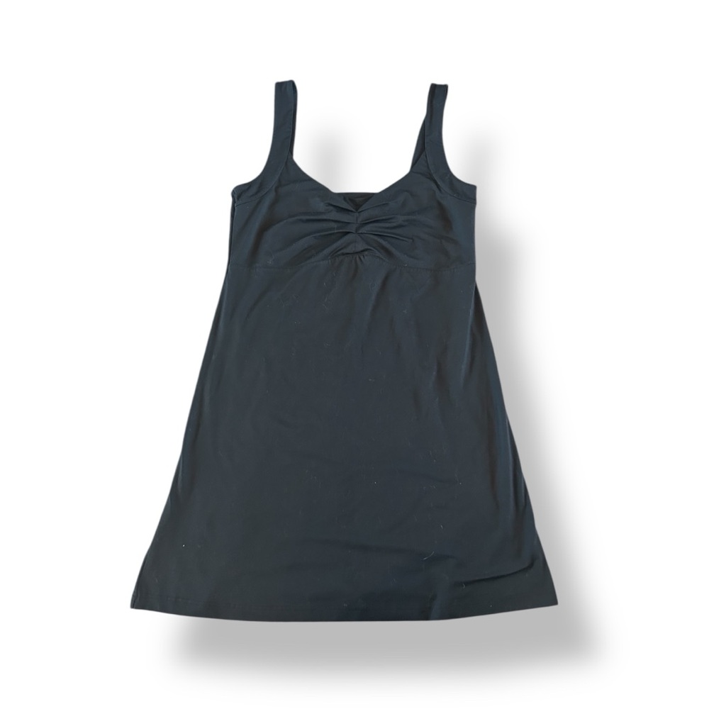 [Alpine Design] Black Sleeveless Athleisure Dress